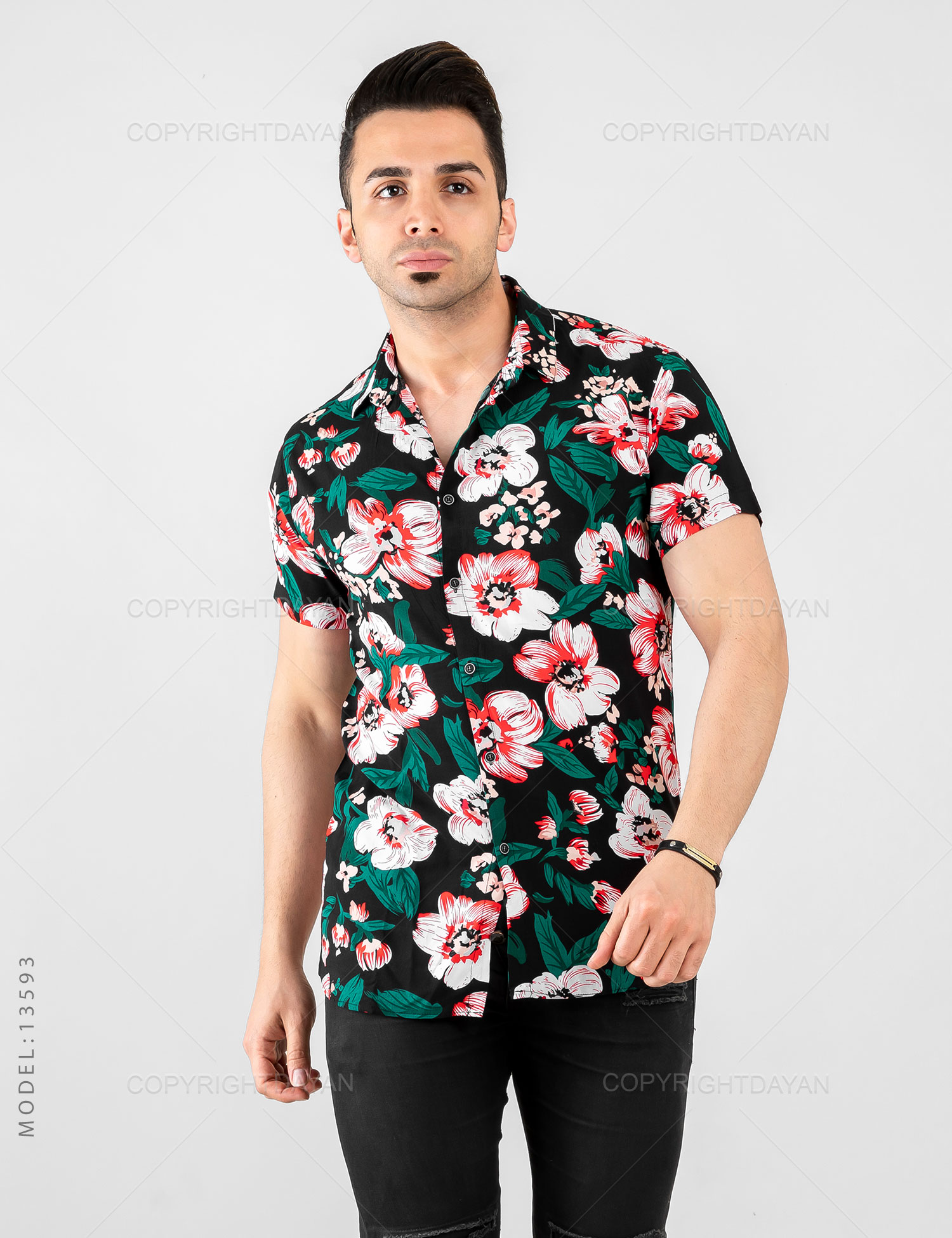 پیراهن مردانه Benson مدل 13593