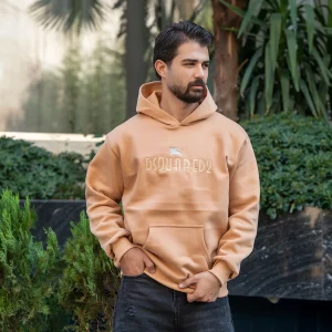 هودی مردانه کرم DSQUARED2 مدل Behrad