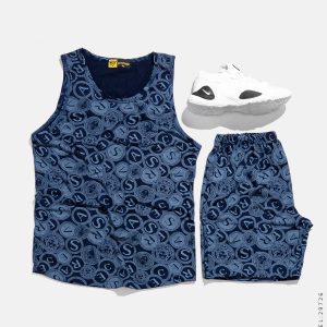 ست رکابی شلوارک مردانه Versace مدل 29726