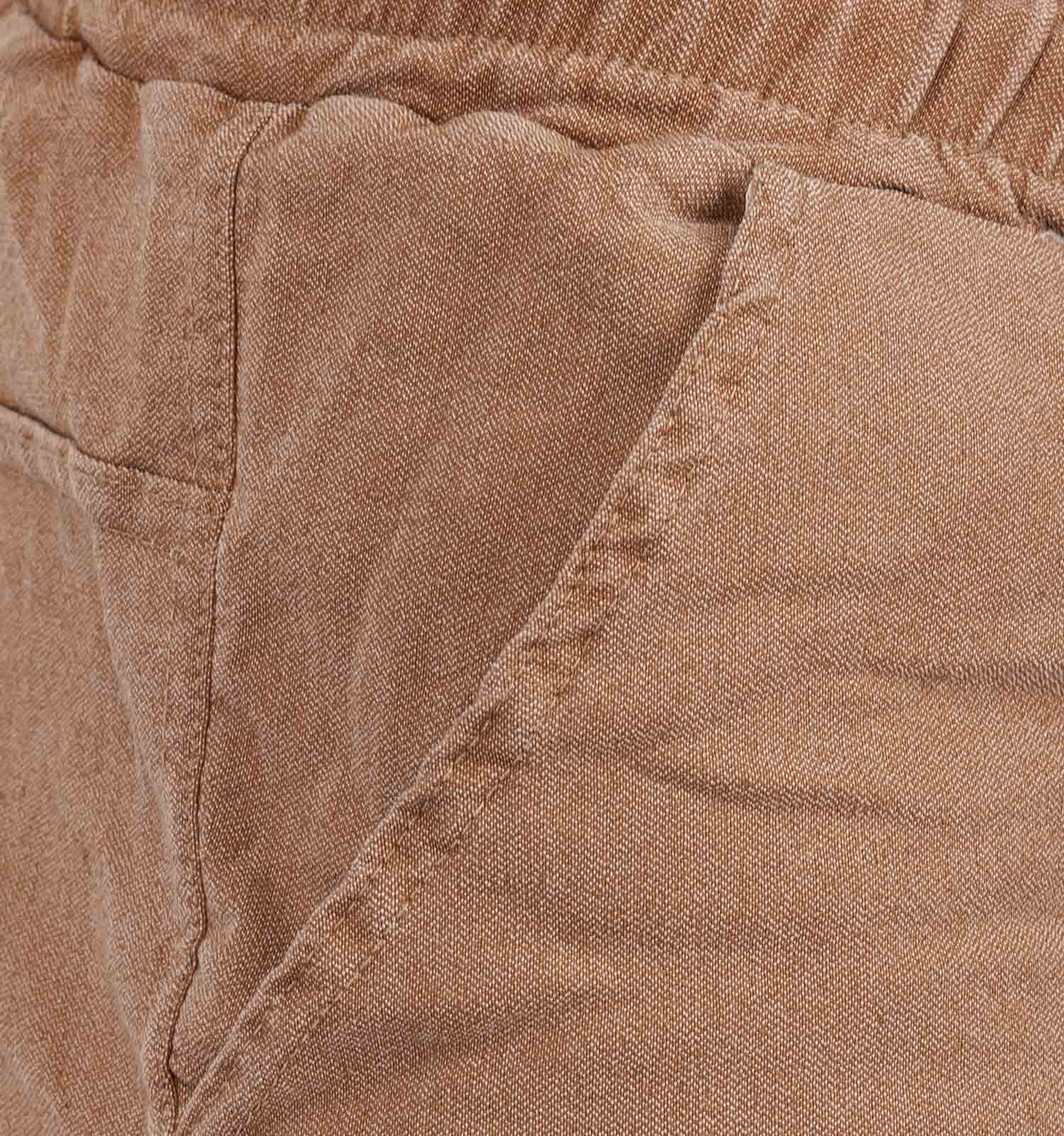 شلوار نیل اسلش مردانه کرمی اسپرت Zima مدل 39934