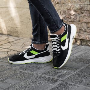کفش ورزشی Nike مردانه مشکی سبز مدل Palini