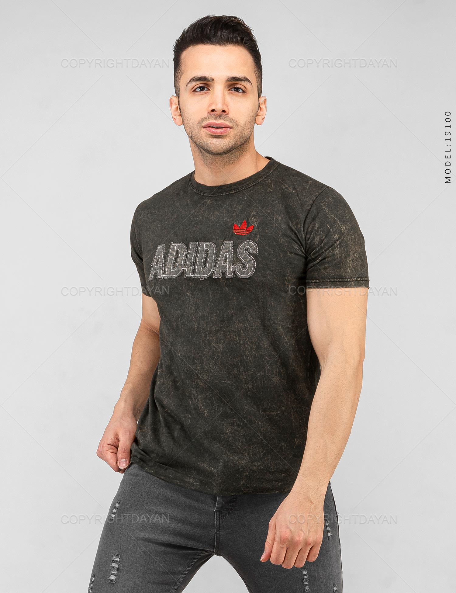 تیشرت مردانه Adidas مدل 19100