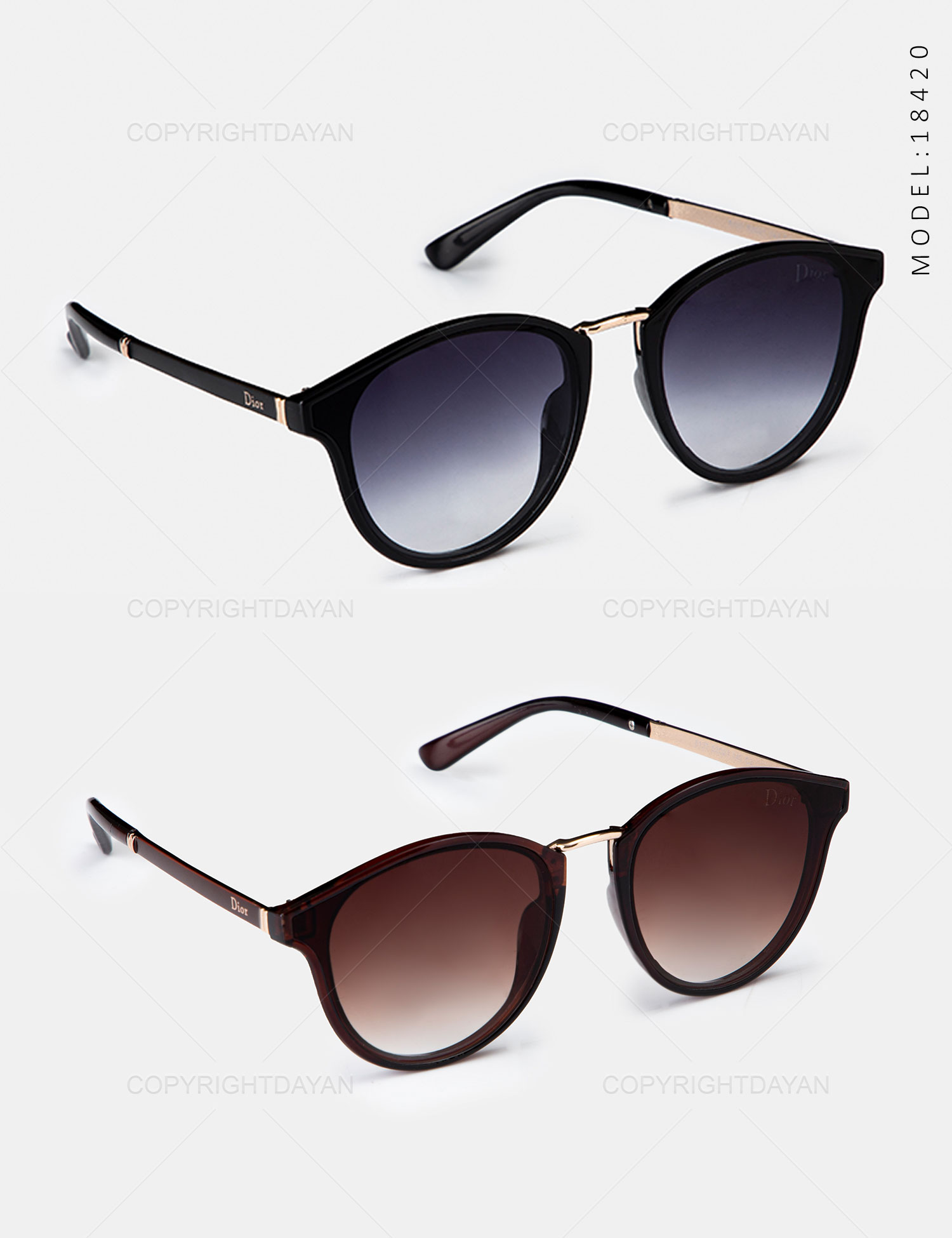 عینک آفتابی Dior مدل 18420