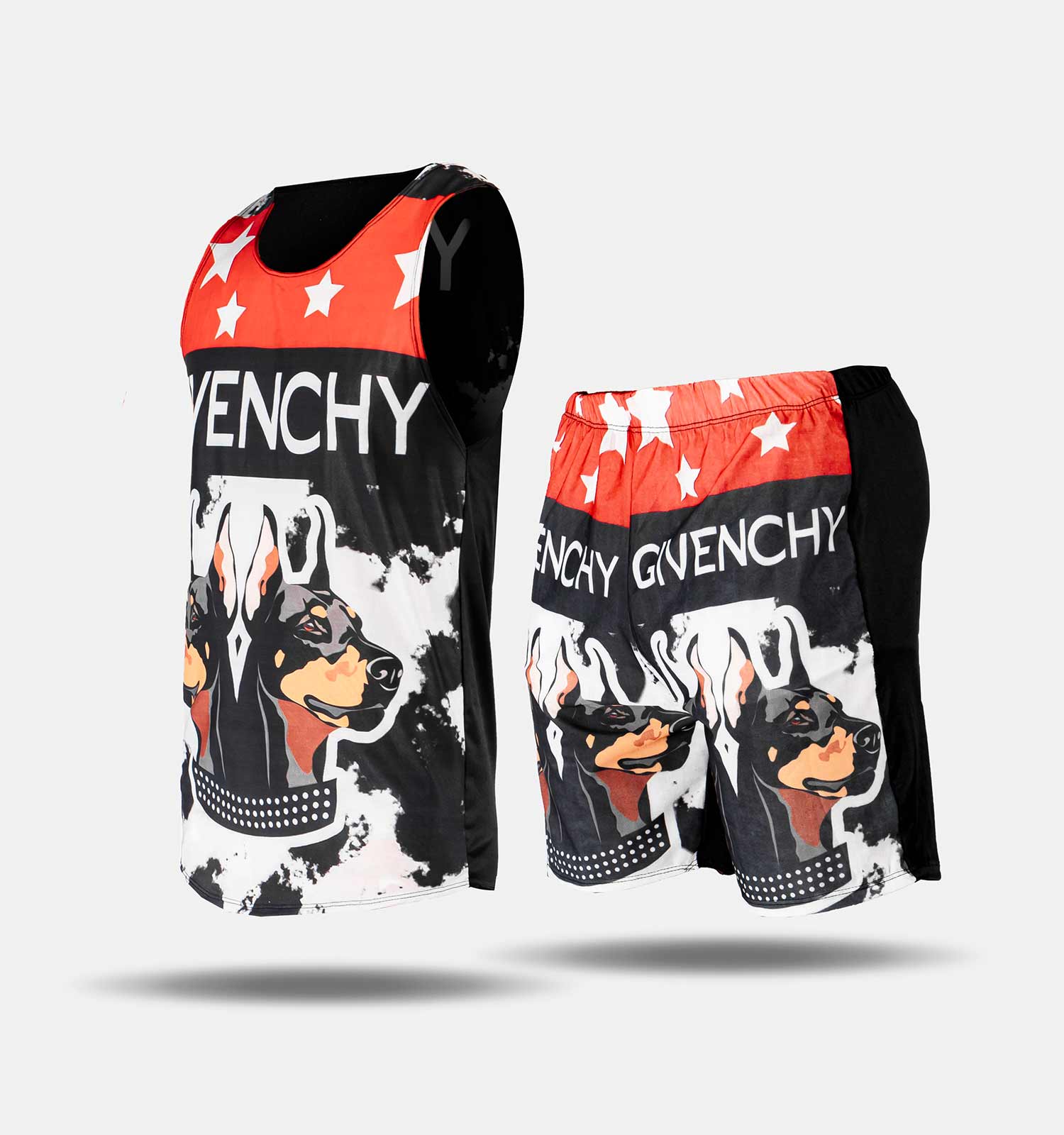 ست رکابی شلوارک مردانه Givenchy مدل 35461