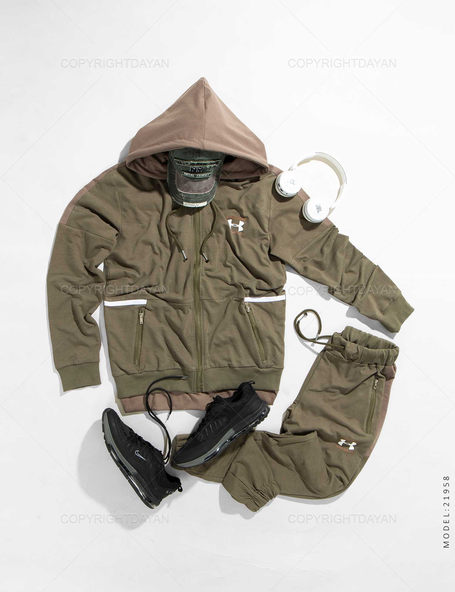 ست سویشرت شلوار مردانه Under Armour مدل 21958