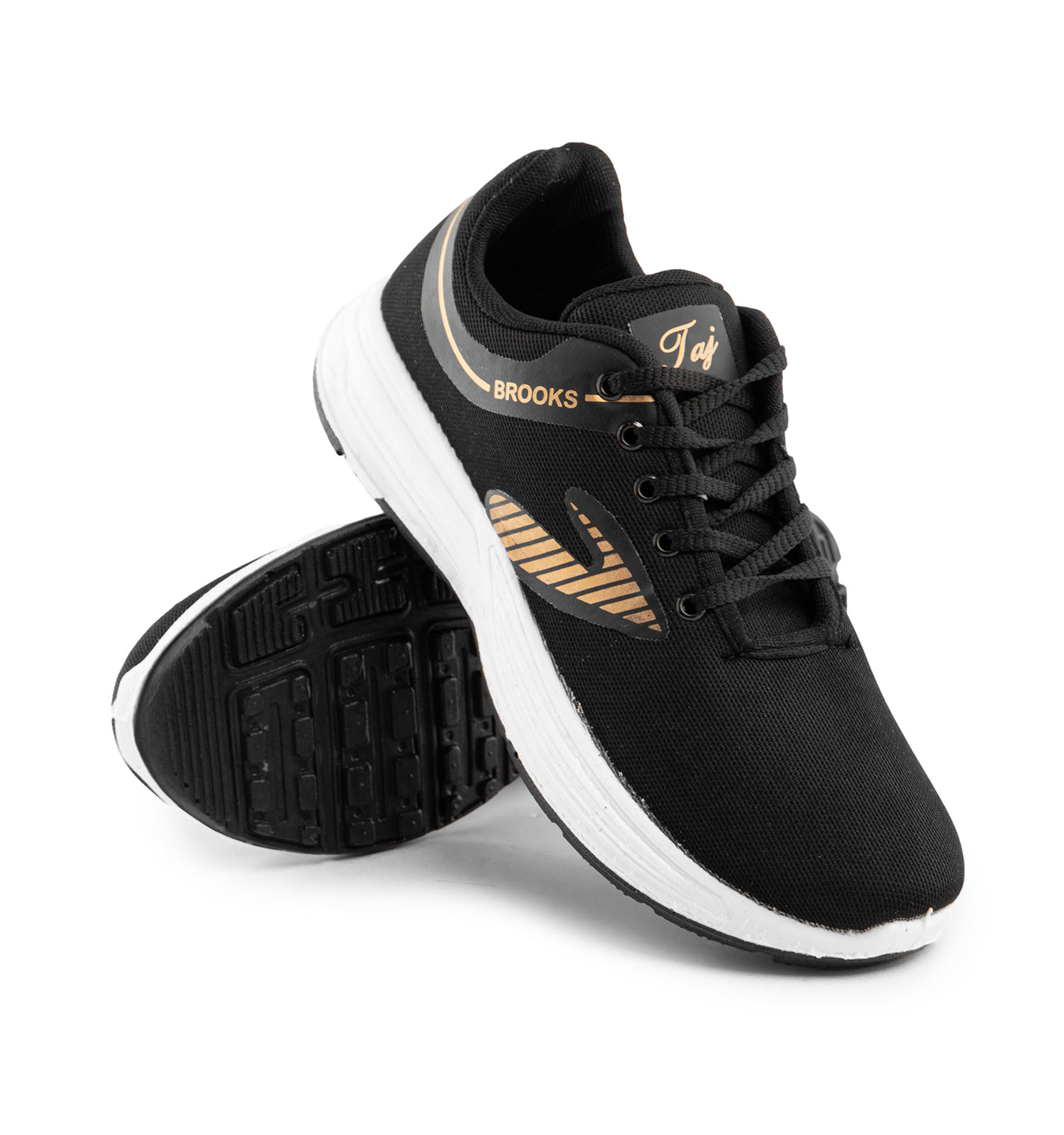 کفش اسپرت Brooks مردانه مشکی بندی مدل 43096