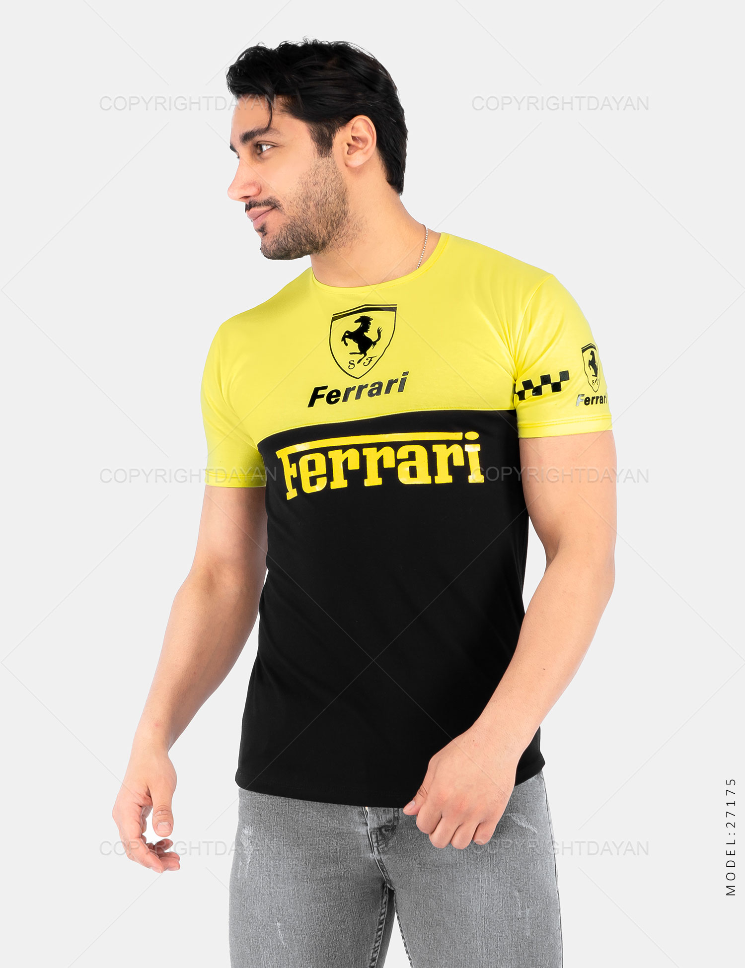 تیشرت مردانه Ferrari مدل 27175