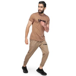 ست تیشرت شلوار مردانه Dream ساده یقه گرد مدل 44838