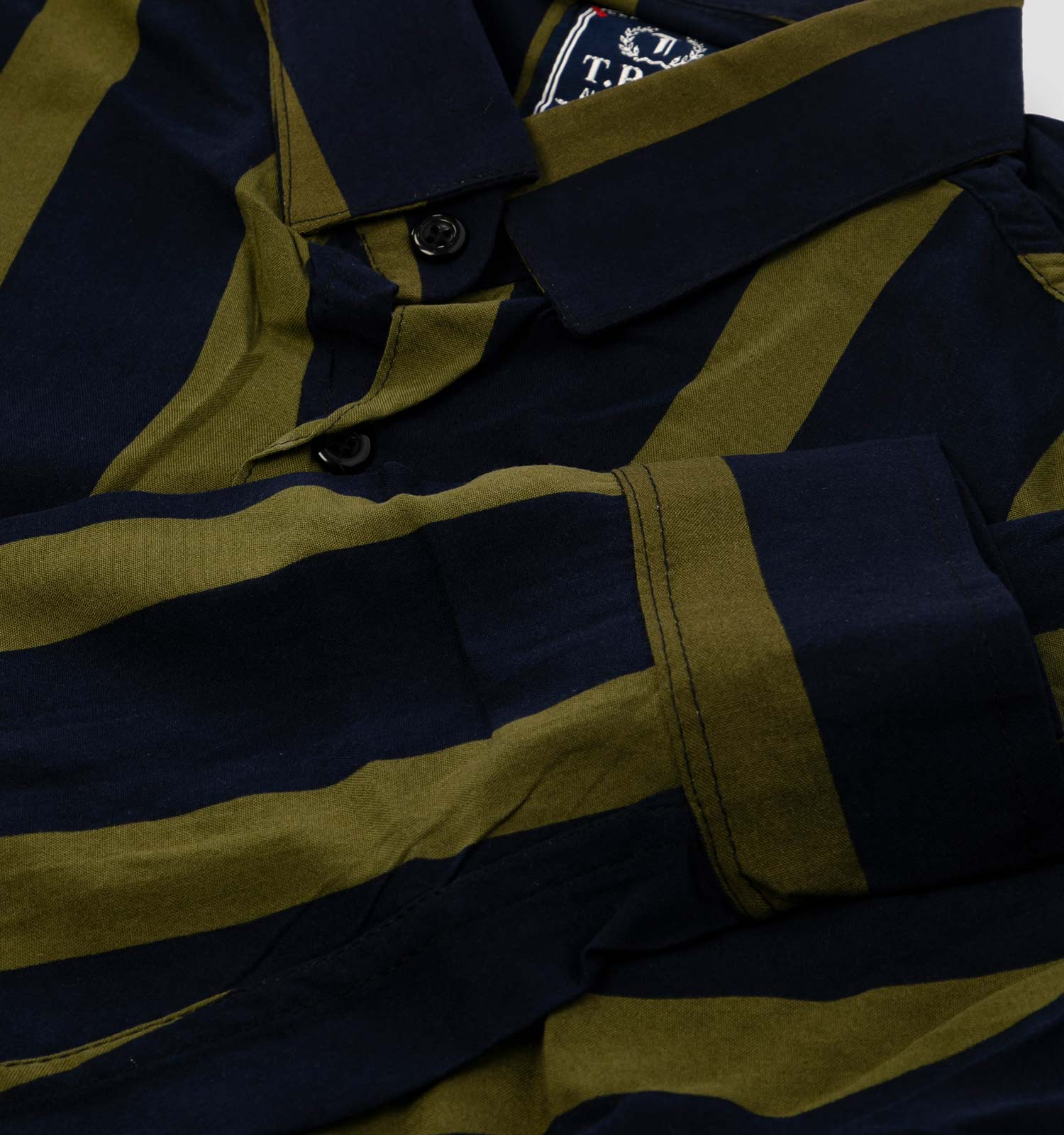 پیراهن مردانه راه راه Polo مدل 36824