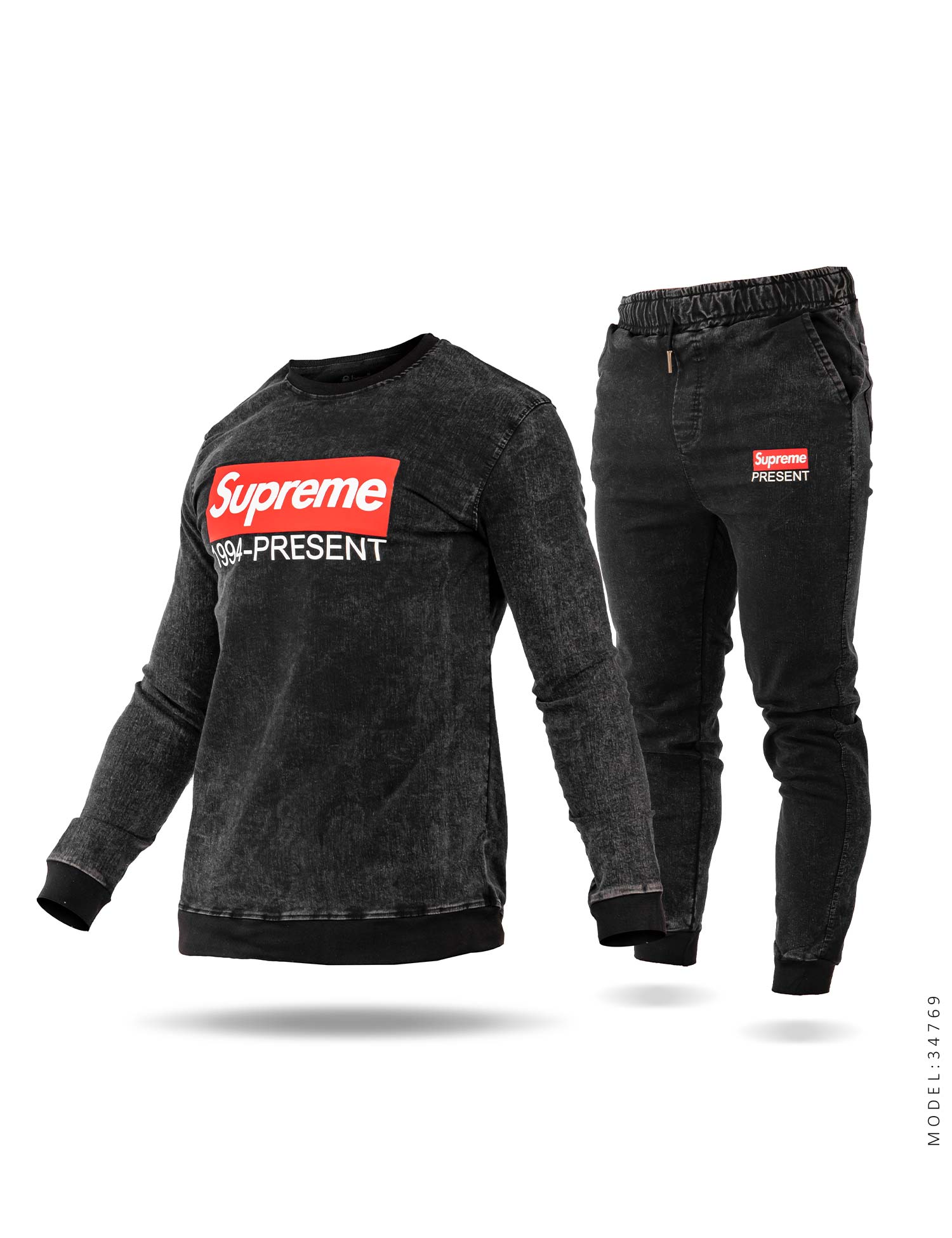 ست بلوز شلوار اسپرت Supreme مدل 34769