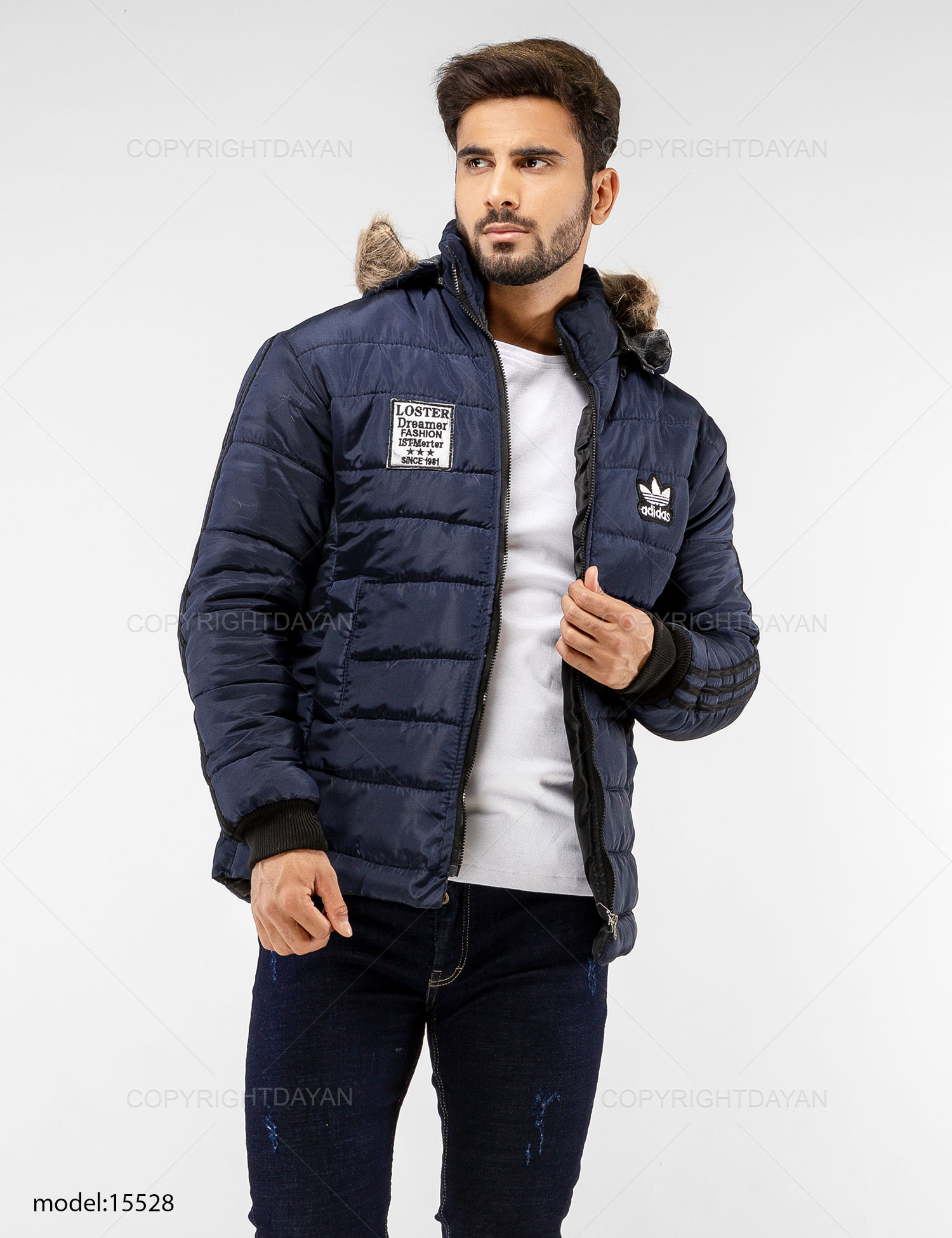 کاپشن مردانه Adidas مدل 15528