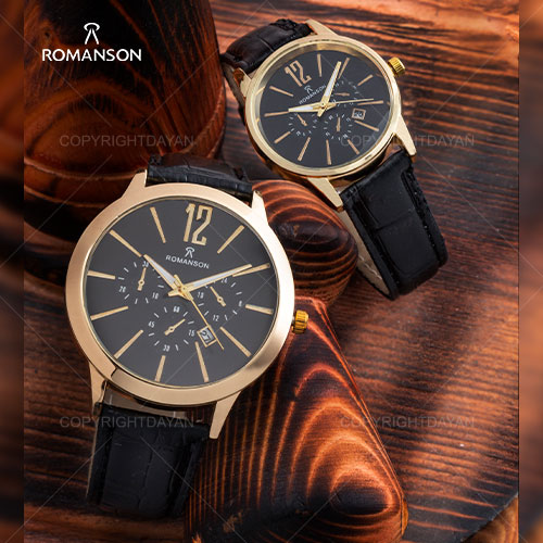 ست ساعت مچی مردانه زنانه Romanson مدل W 8836