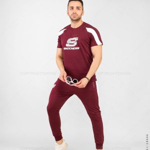 ست تیشرت شلوار مردانه Skechers مدل 18666