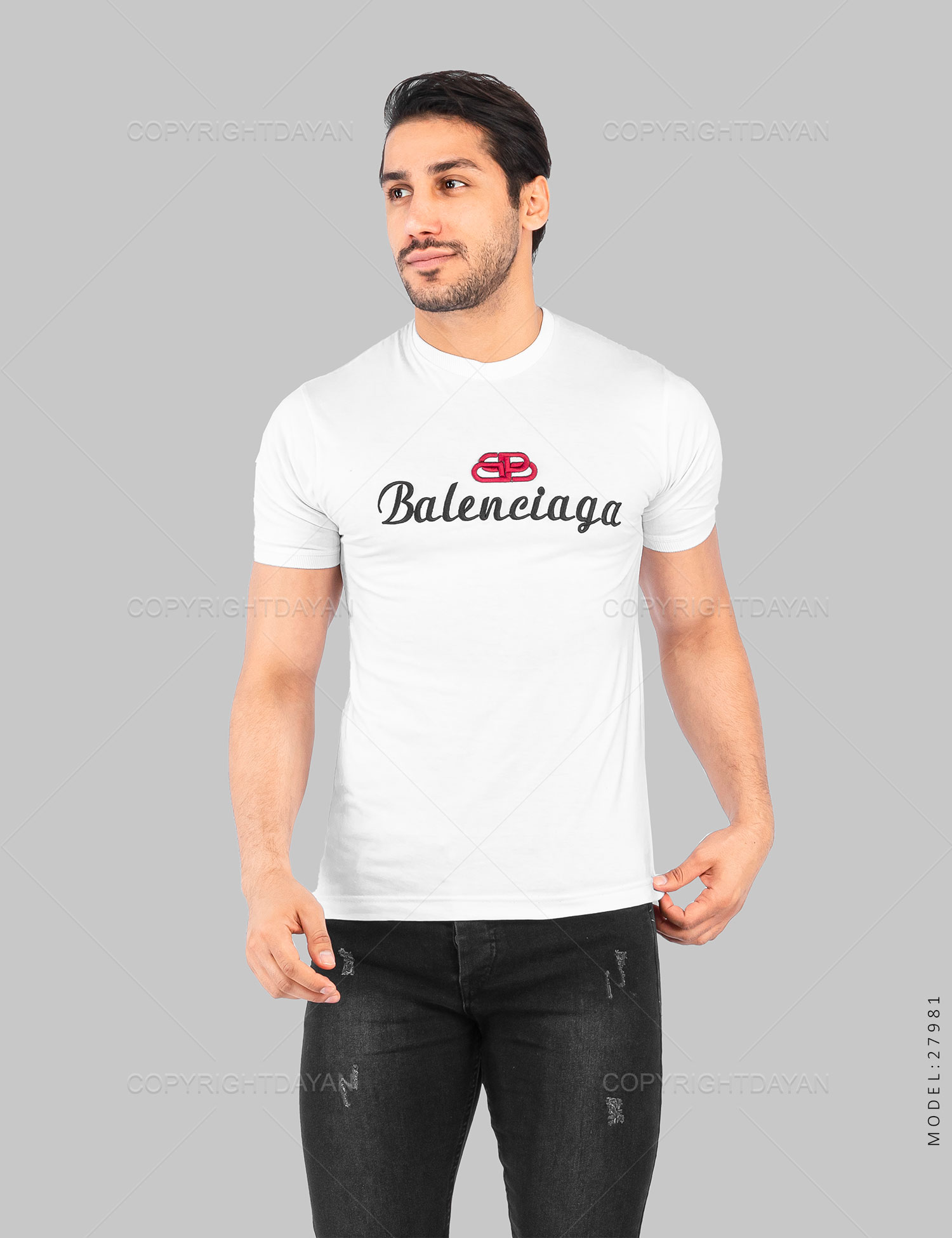 تیشرت مردانه Balenciaga مدل 27981