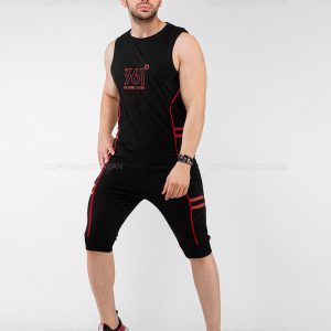 ست رکابی شلوارک مردانه 361 درجه مدل 18530