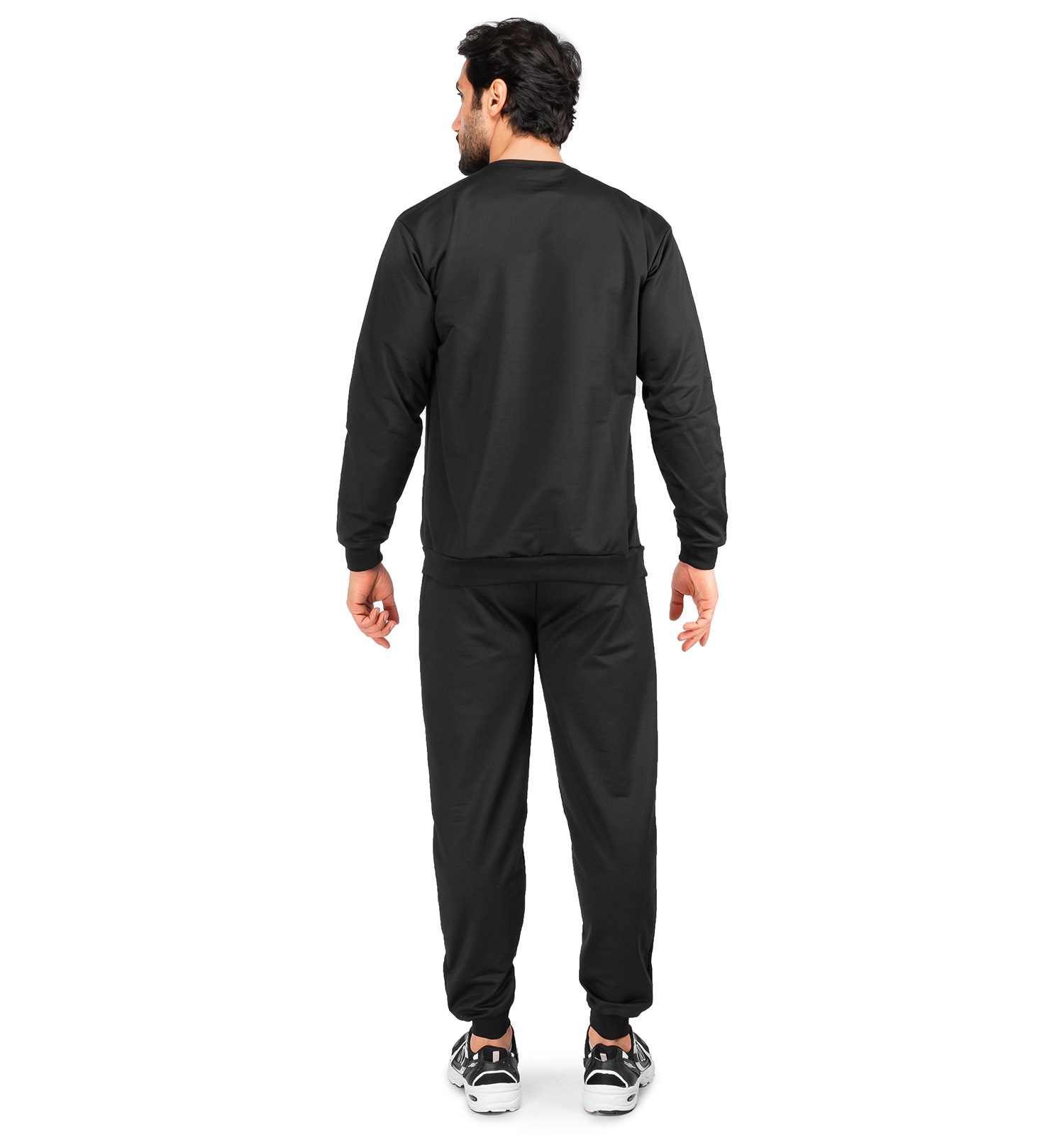 ست بلوز شلوار مردانه آستین بلند ساده یقه گرد Adidas مدل 40979