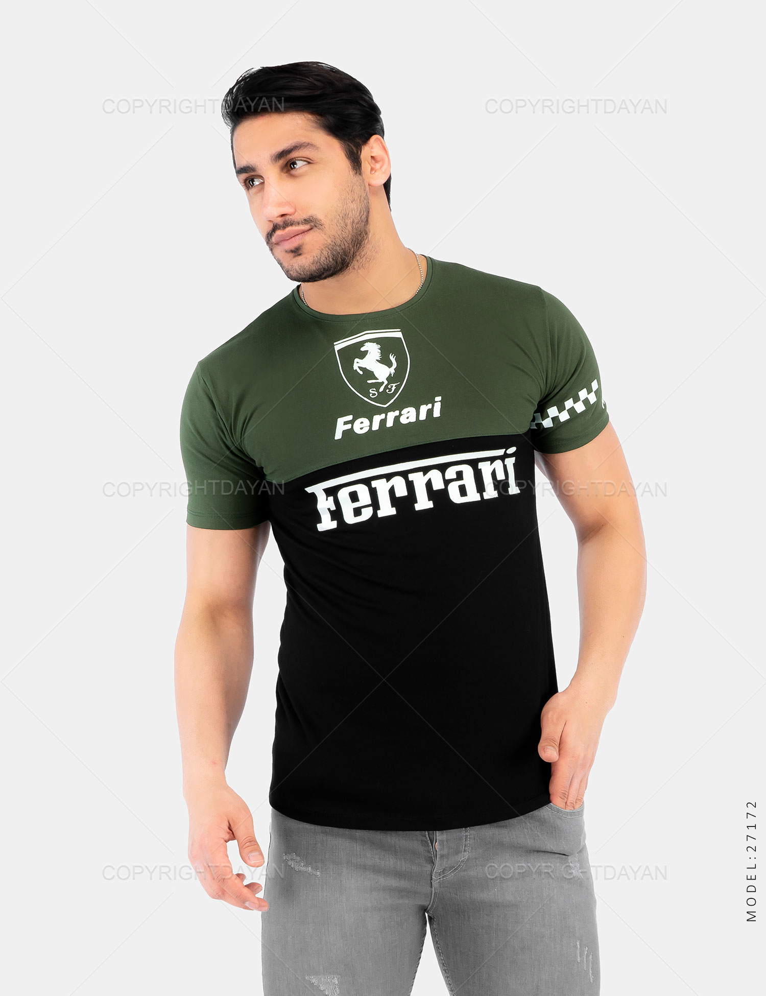 تیشرت مردانه Ferrari مدل 27172