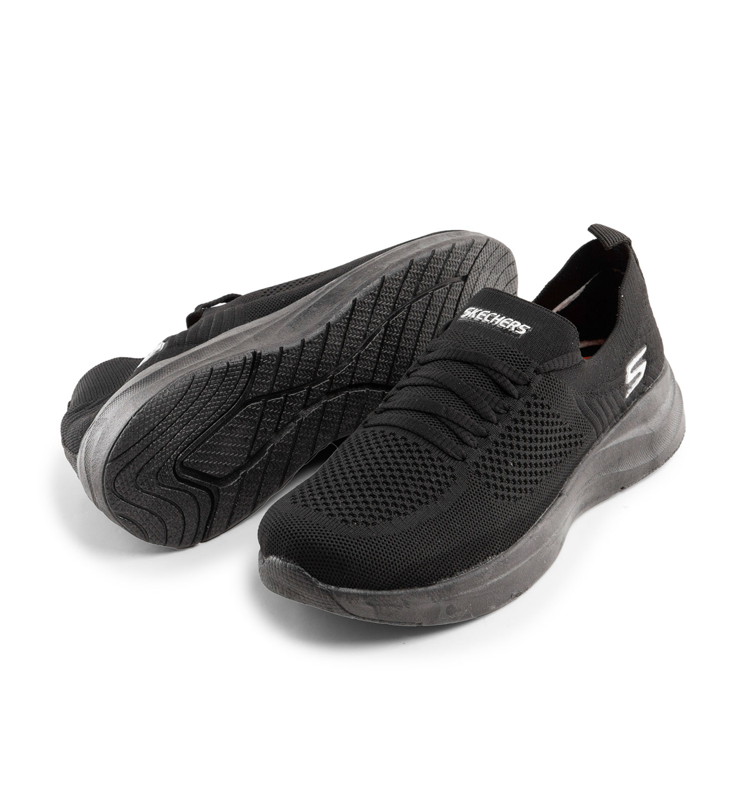 کفش ورزشی Skechers مردانه مشکی بندی مدل 43212