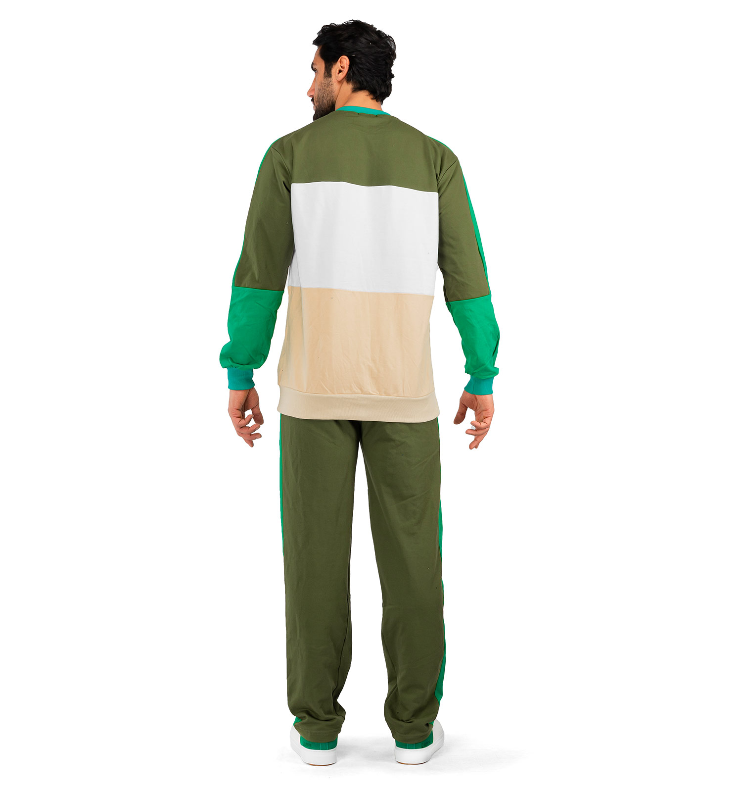 ست بلوز شلوار مردانه Fila یقه گرد مدل 41081