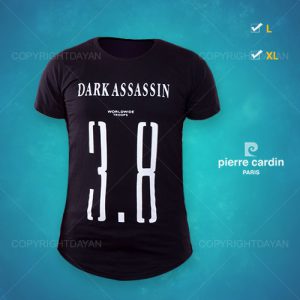 تیشرت Pierre Cardin طرح Dark Assassin
