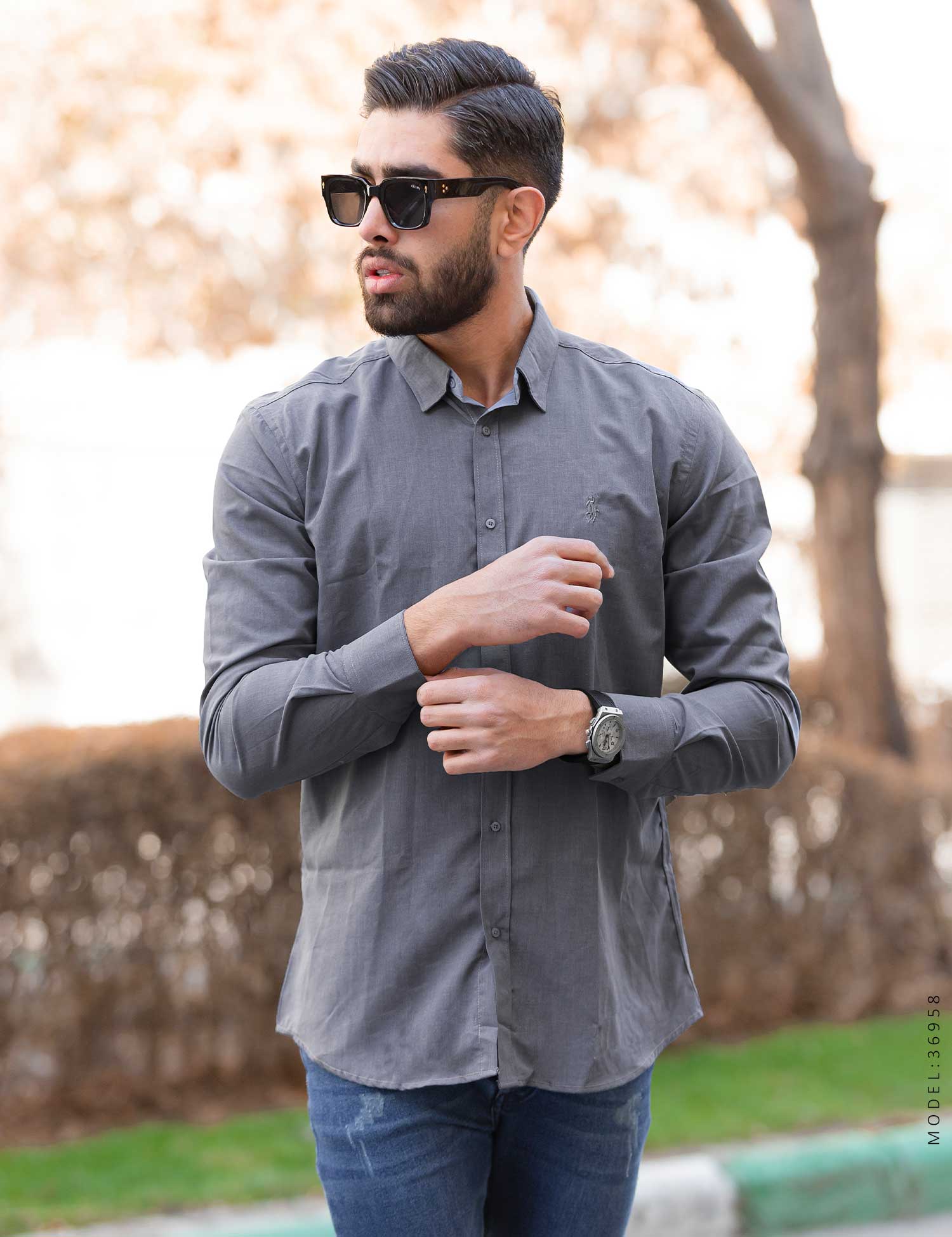 پیراهن مردانه Polo مدل 36958