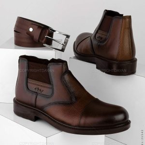 نیم بوت مردانه Massimo Dutti مدل 21542