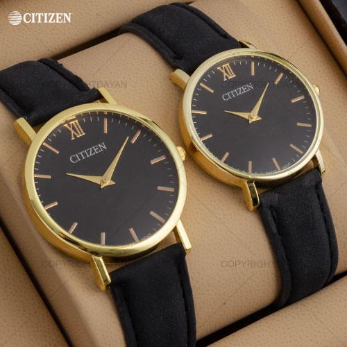 ست ساعت مردانه زنانه Citizen مدل W 1632 (مشکی)