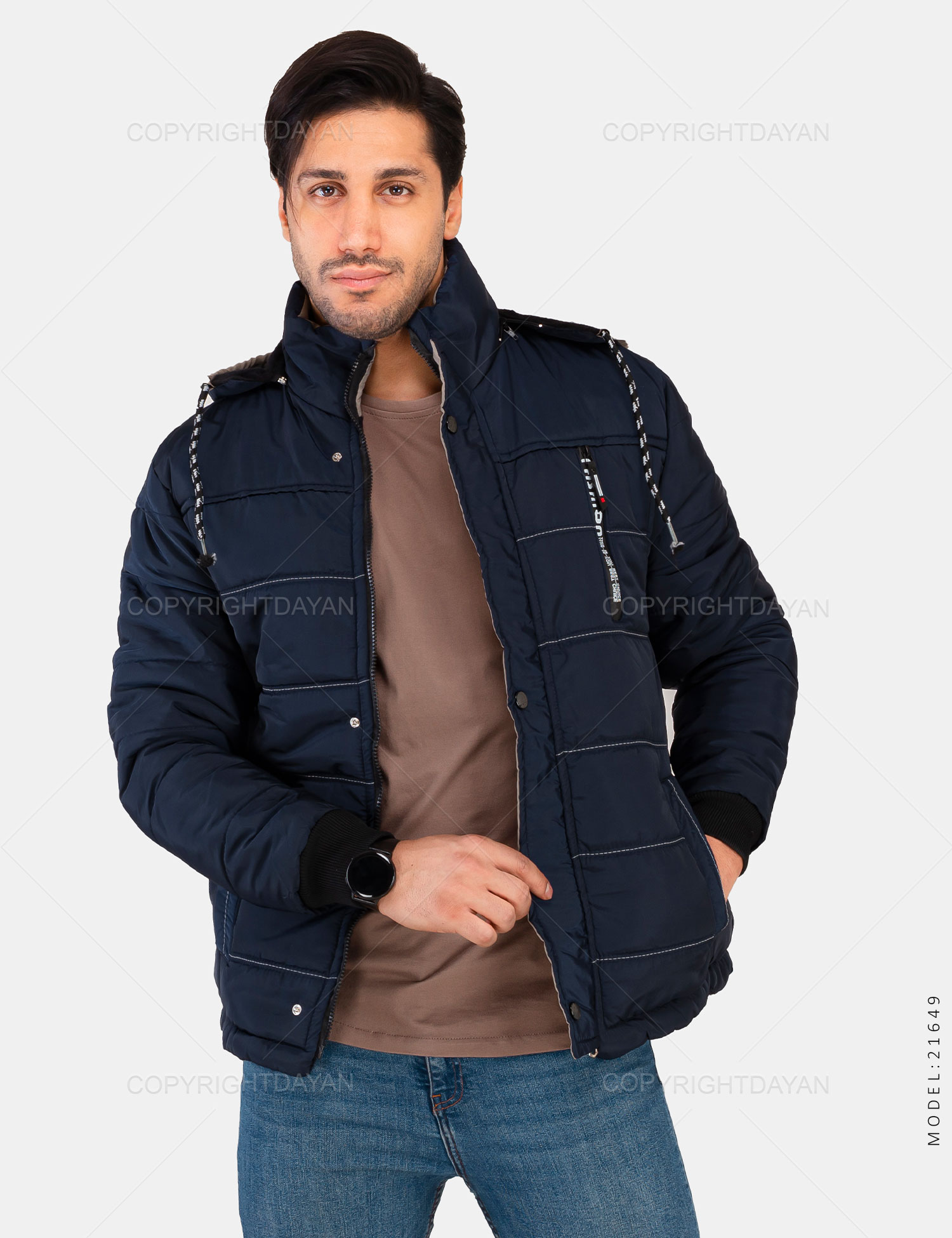 کاپشن مردانه Fashion مدل 21649