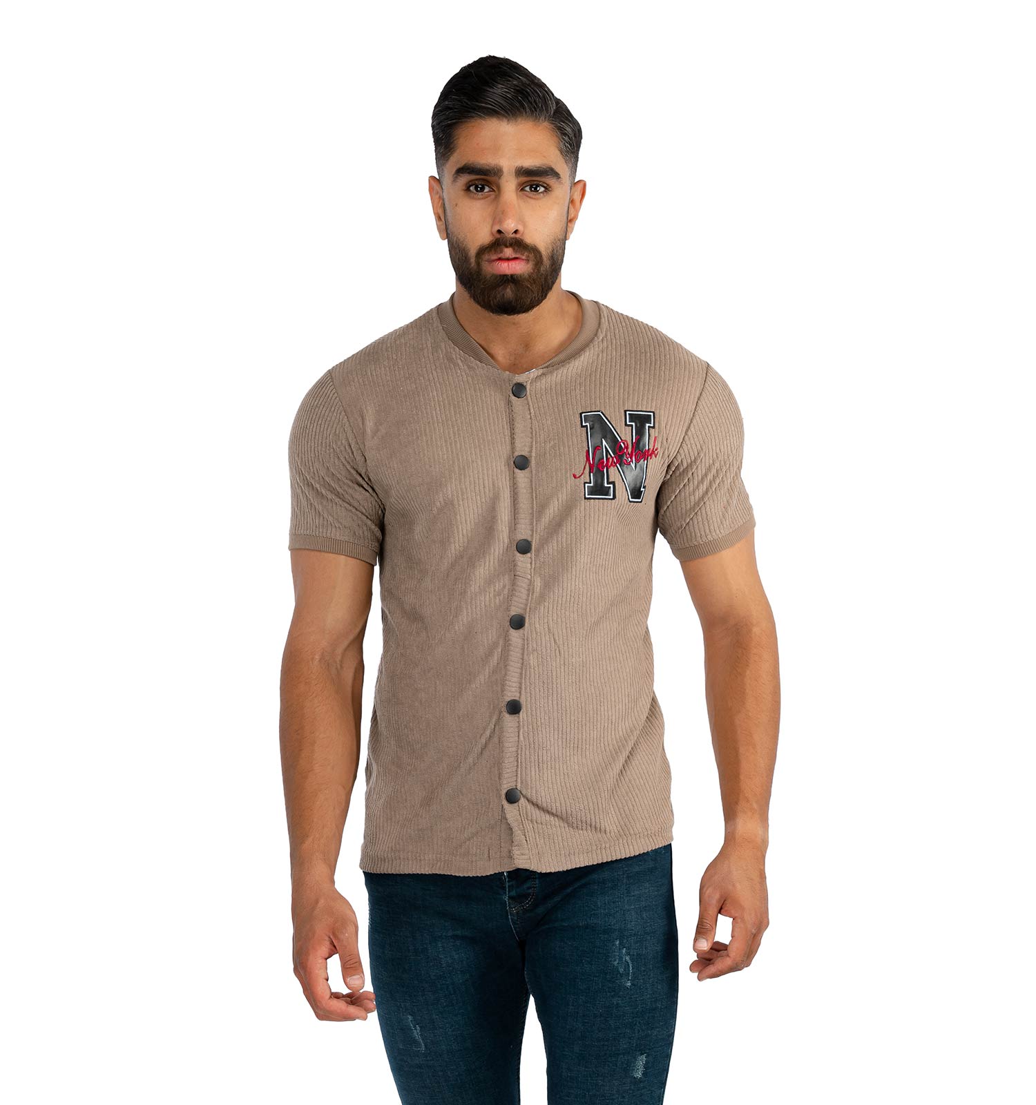 تیشرت مردانه بیسبالی New York مدل 39088