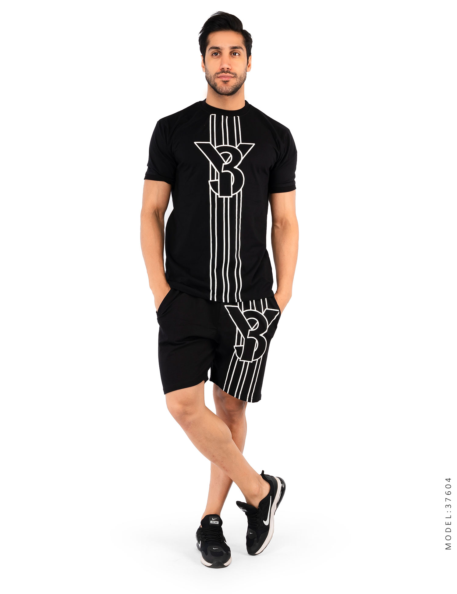 ست تیشرت شلوارک مردانه Y – 3 مدل 37604
