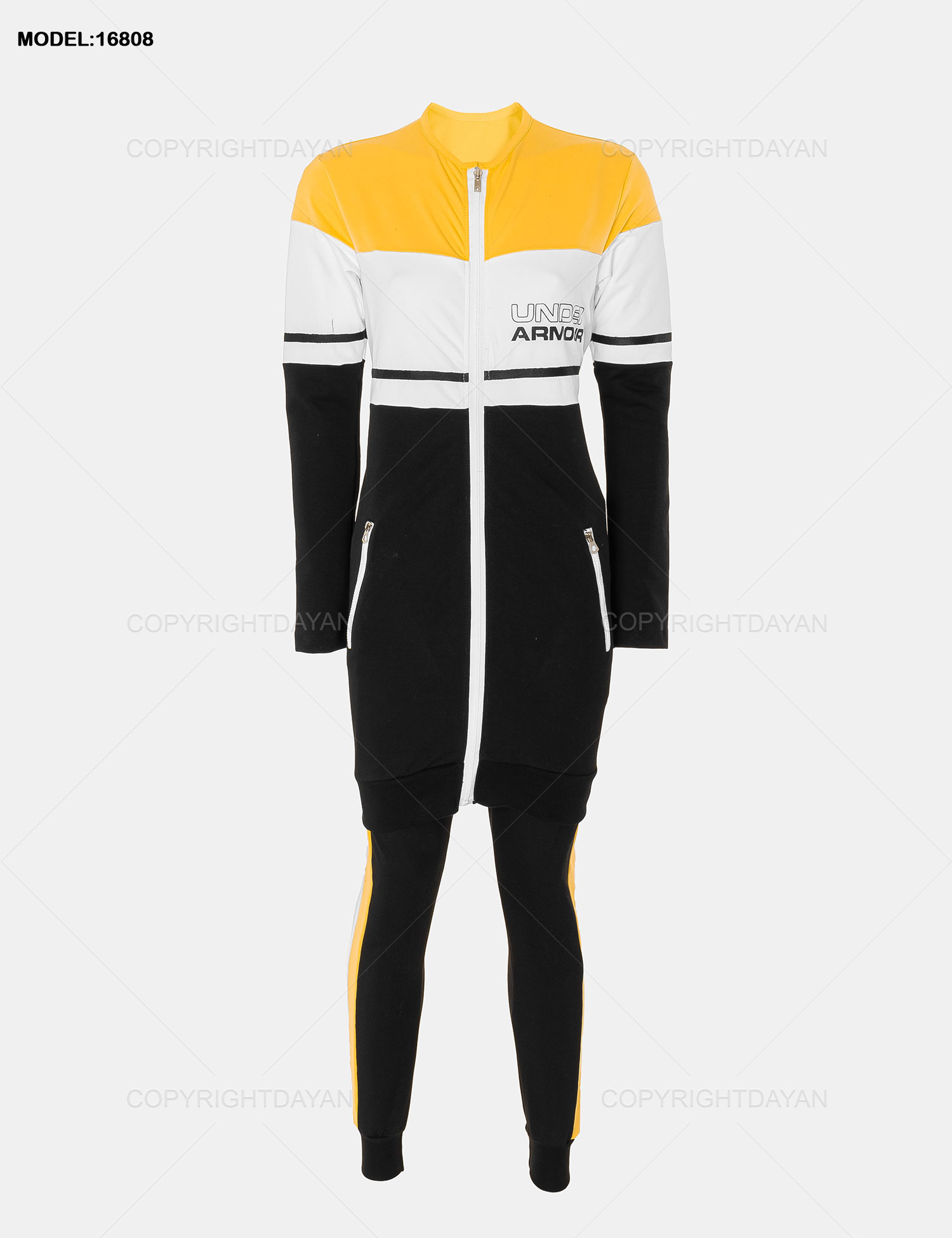 ست مانتو شلوار زنانه Under armour مدل 16808