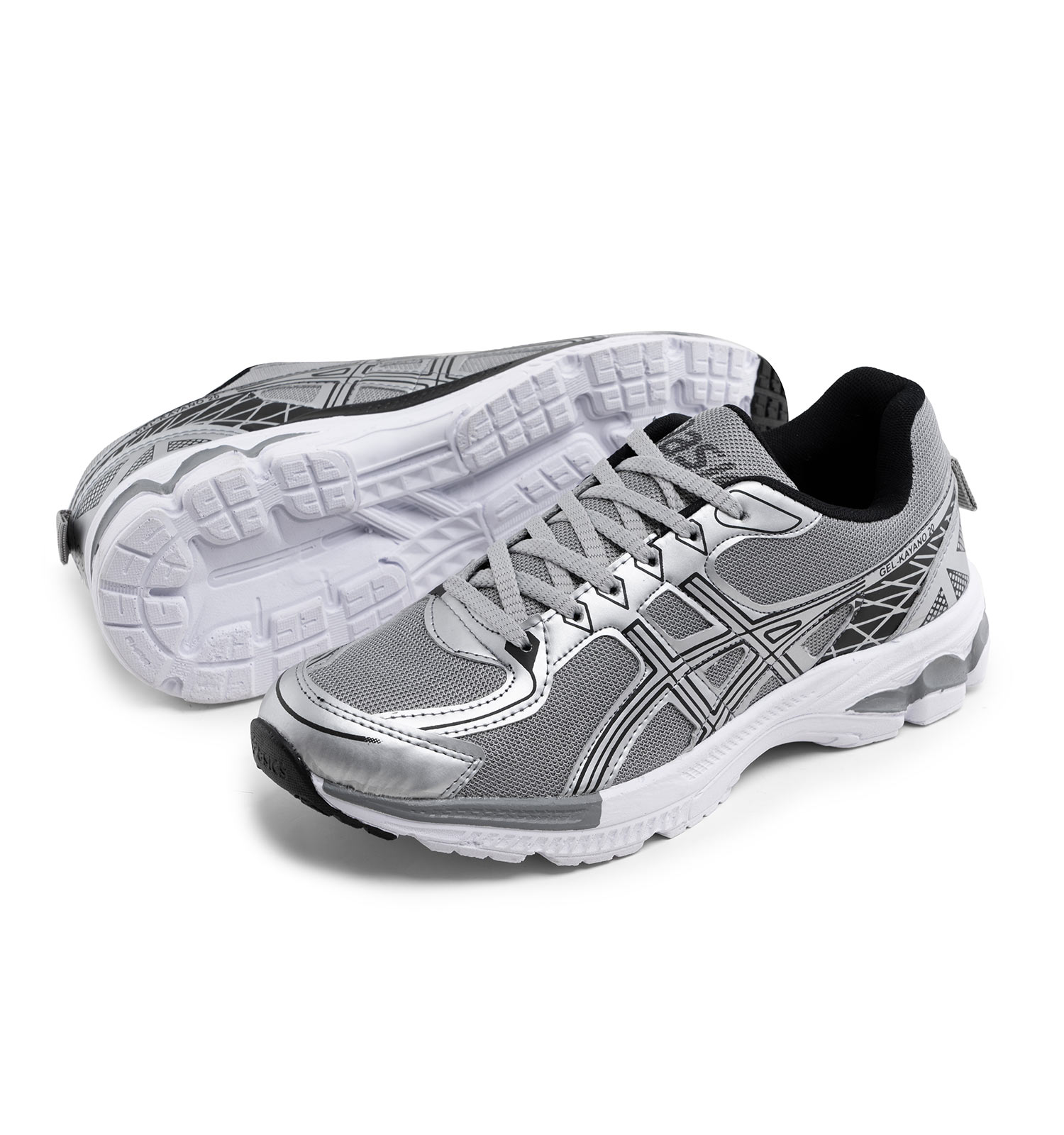 کفش اسپرت Asics مردانه پیاده روی بندی چرم مصنوعی مدل 40572