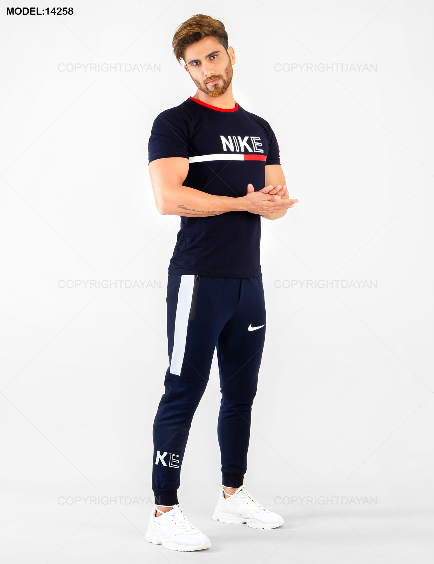ست تیشرت شلوار مردانه Nike مدل 14258