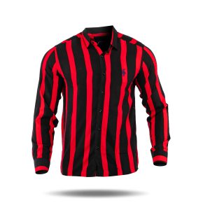 پیراهن مردانه راه راه Polo مدل 36820