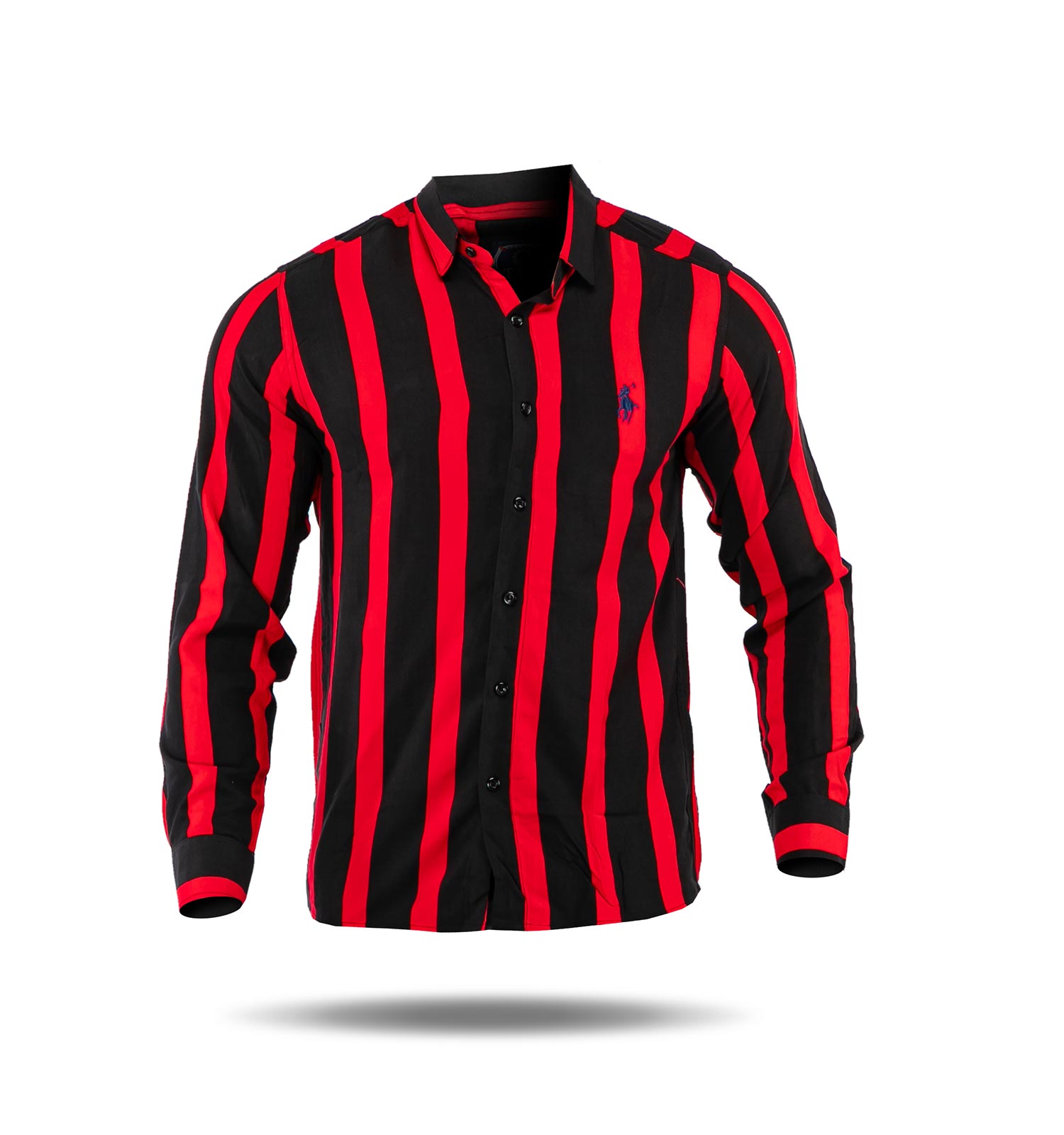 پیراهن مردانه راه راه Polo مدل 36820
