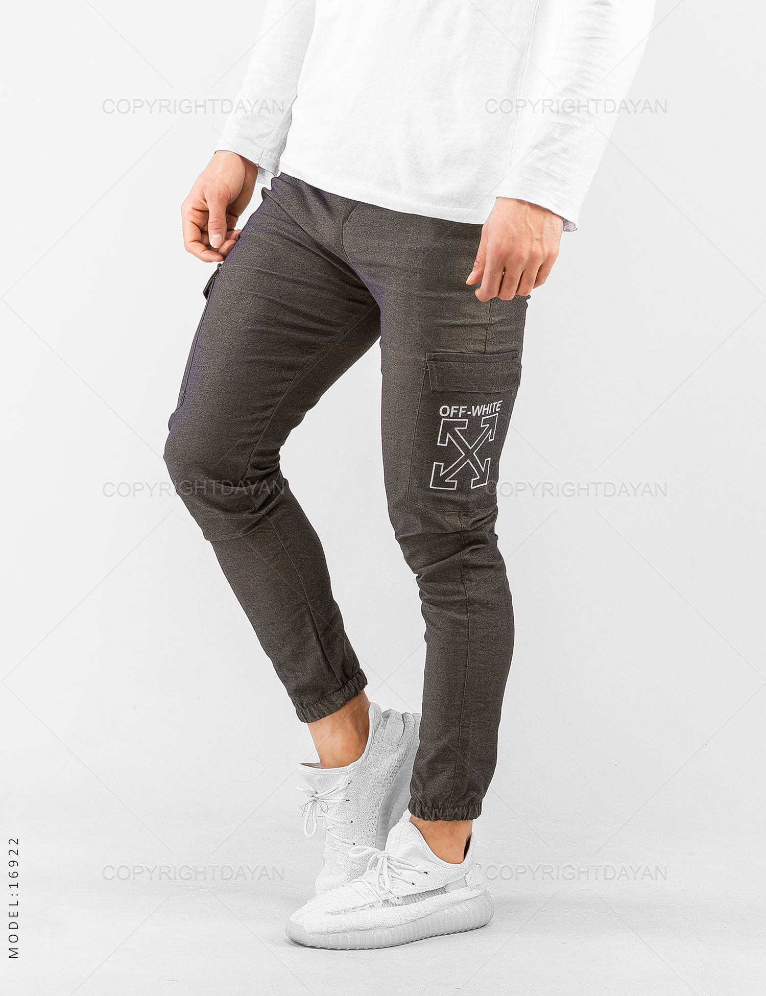شلوار اسلش مردانه Off – White مدل 16922