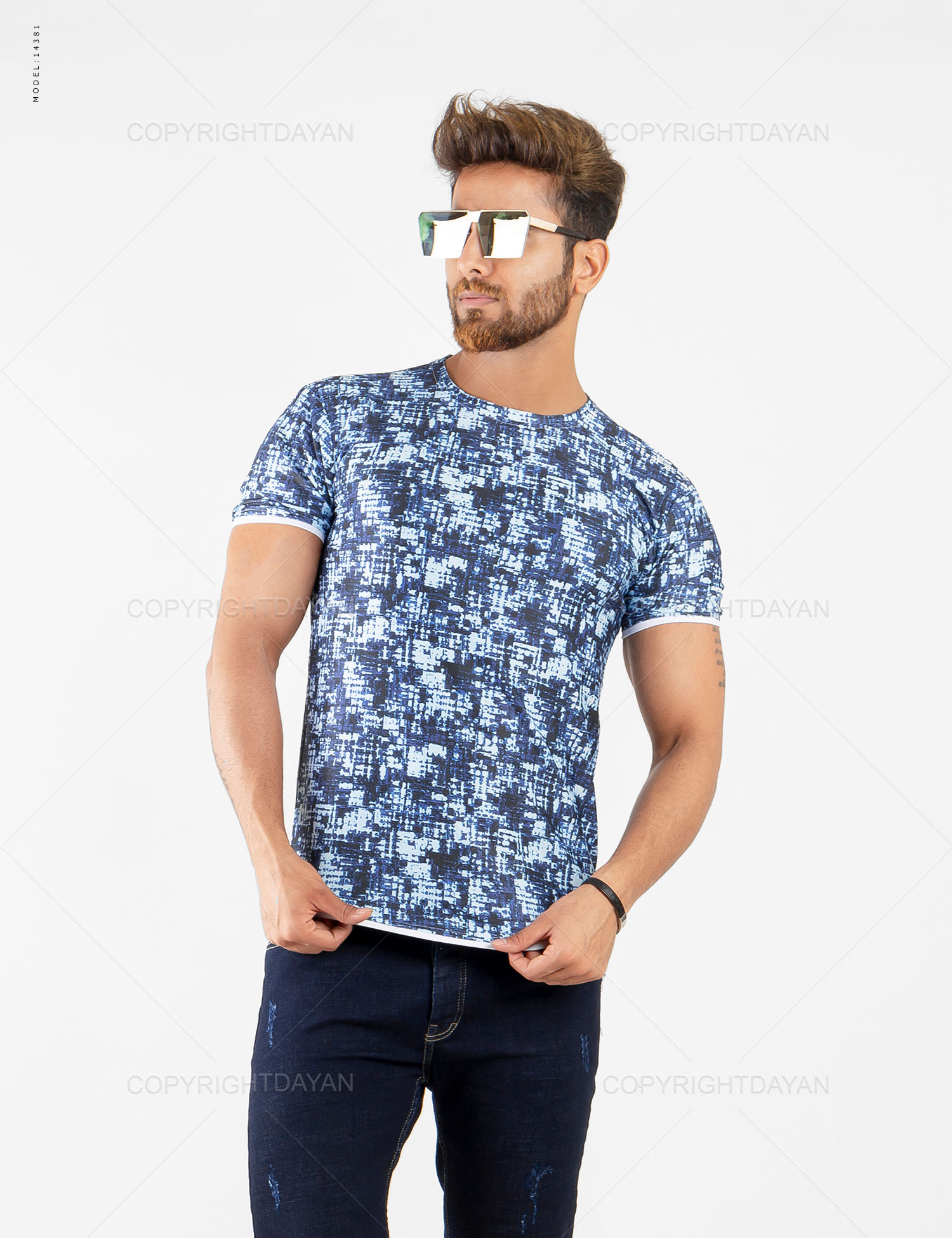 تیشرت مردانه Emery مدل 14381