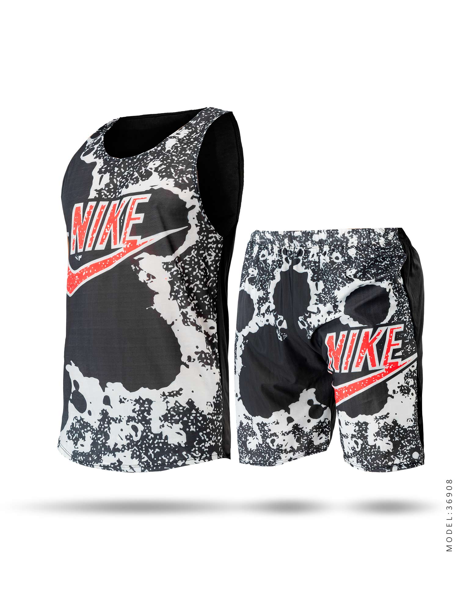 ست رکابی شلوارک مردانه Nike مدل 36908