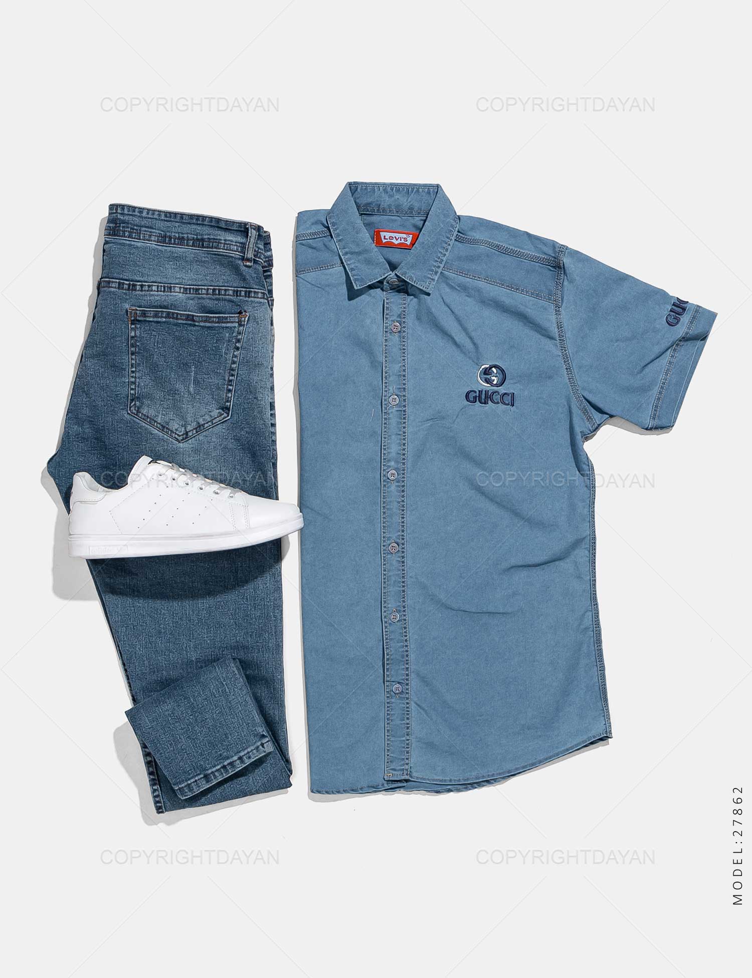 پیراهن مردانه Gucci مدل 27862