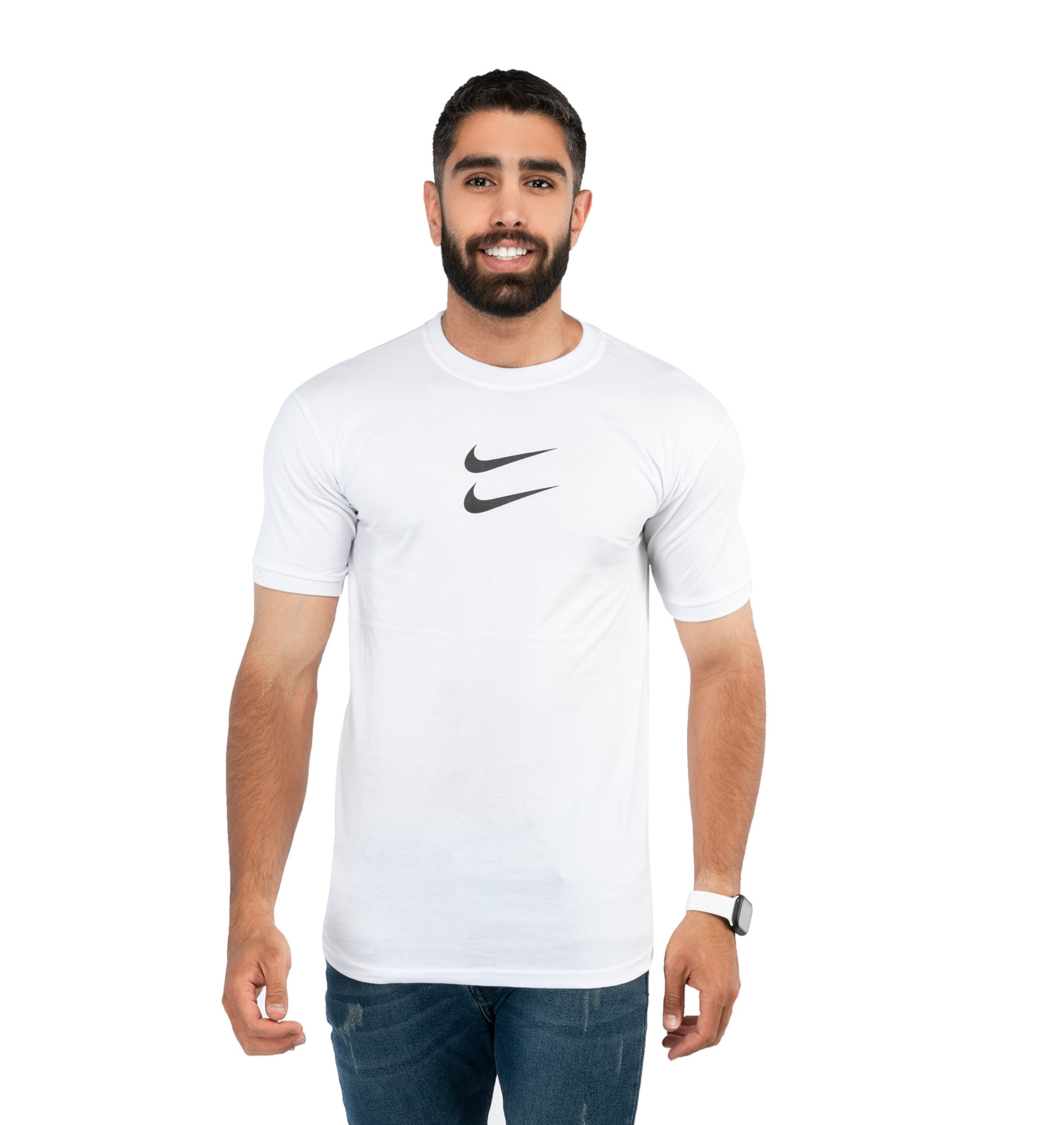 تیشرت مردانه یقه گرد Nike مدل 38189