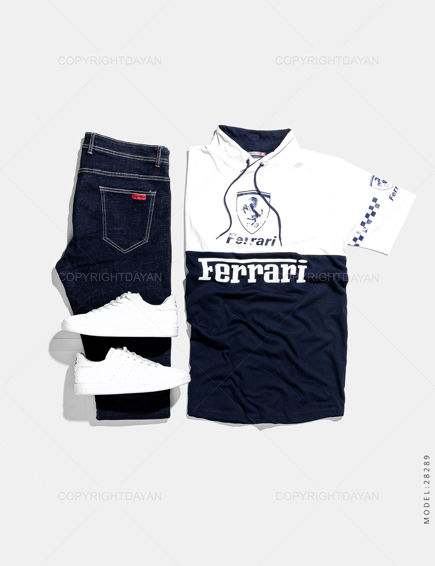 تیشرت مردانه Ferrari مدل 28289