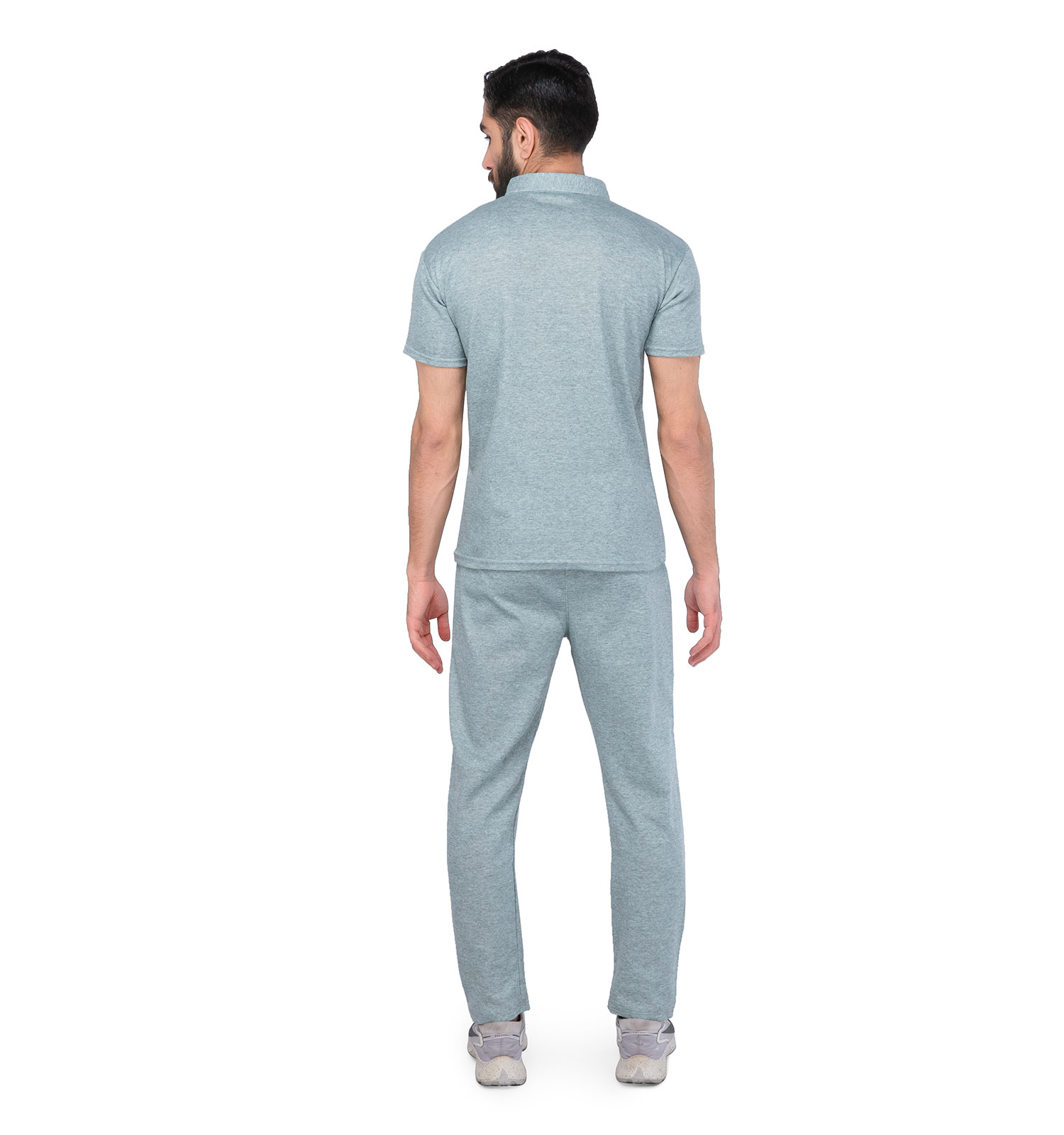 ست مردانه تیشرت شلوار Polo ساده مدل 44689