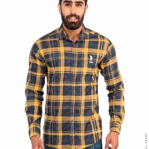 پیراهن مردانه چهارخانه Polo مدل 38994