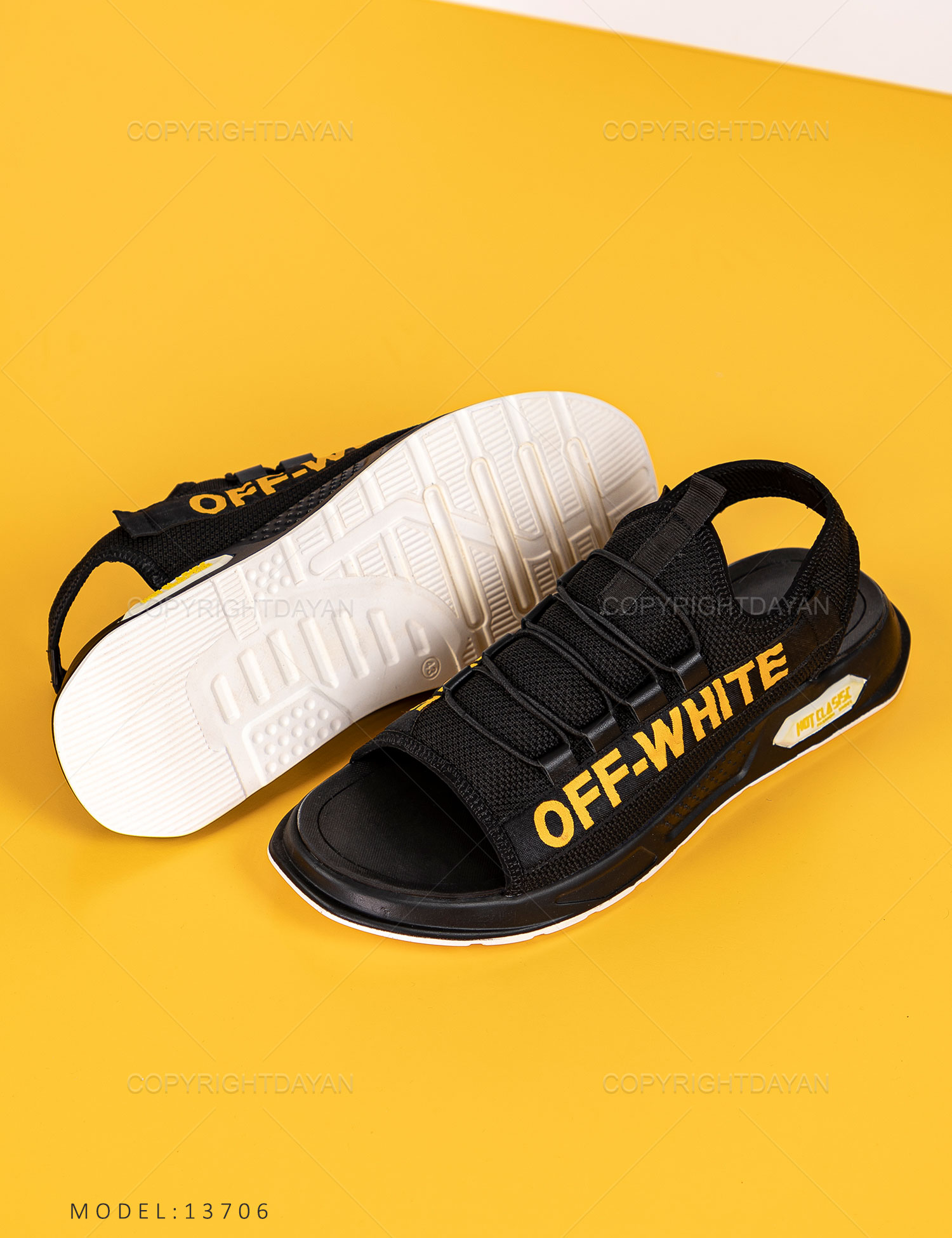 صندل Off – White مدل 13706
