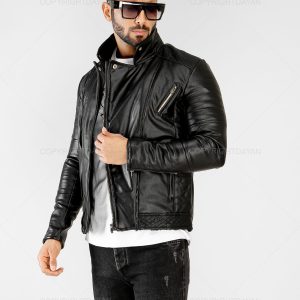 کاپشن چرمی مردانه Zara مدل 14815