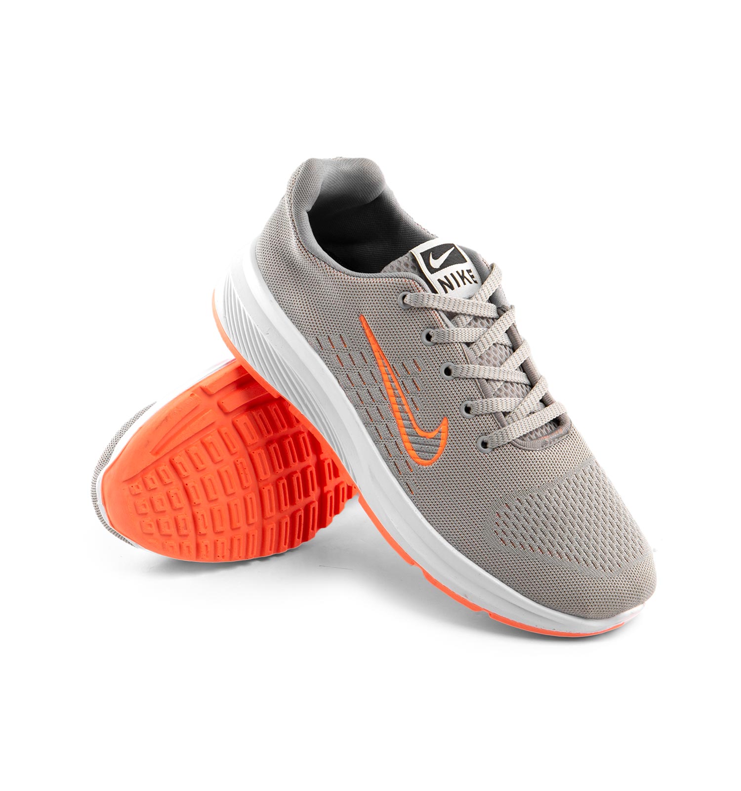 کفش اسپرت Nike مردانه طوسی بندی مدل 43201
