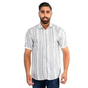 پیراهن مردانه راه راه Zima مدل 39077