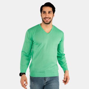 پلیور بافت مردانه یقه هفت Enzo مدل 30790