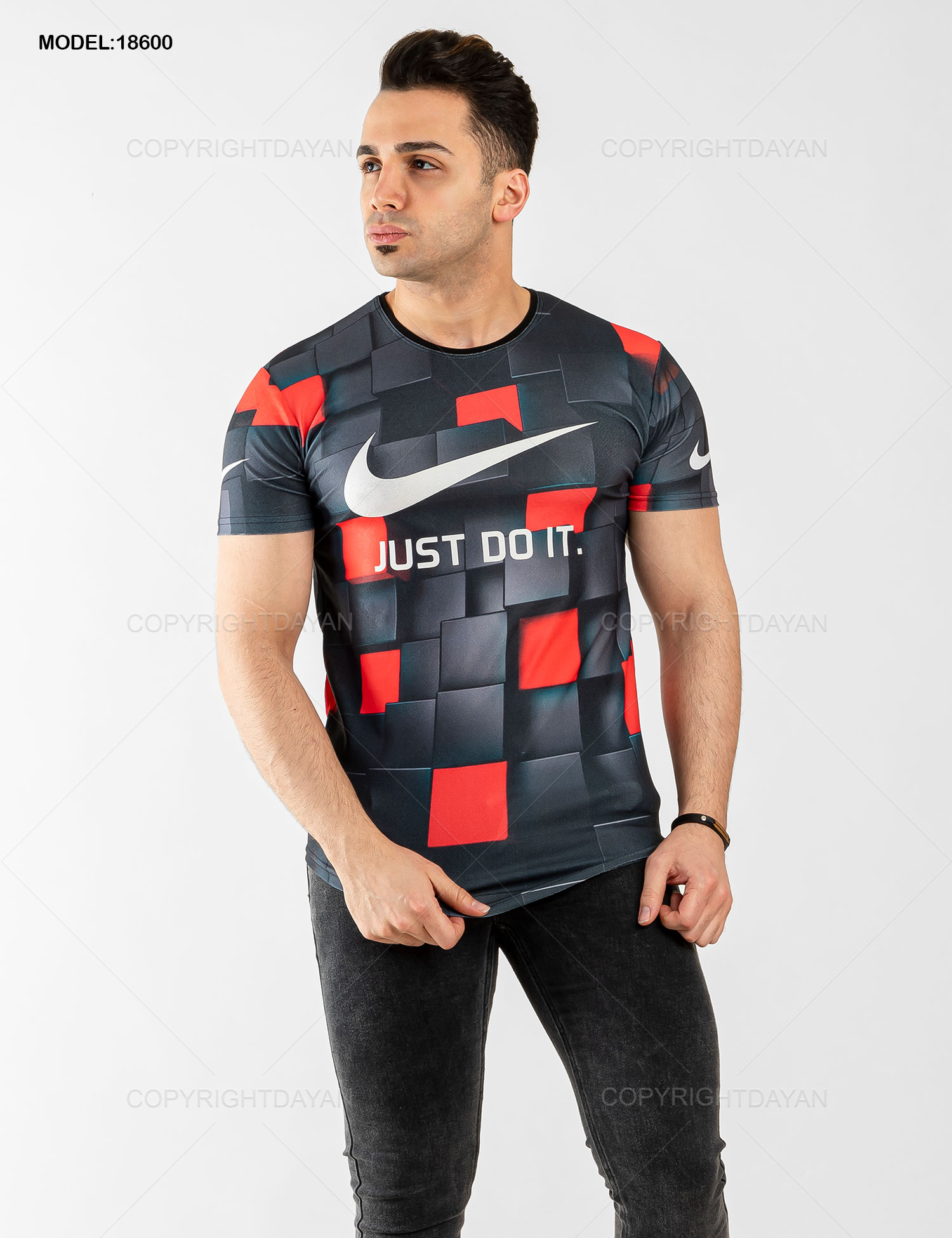 تیشرت مردانه Nike مدل 18600