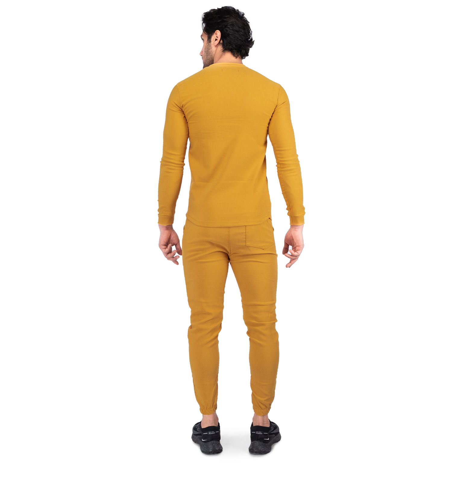 ست بلوز شلوار مردانه آستین بلند ساده یقه گرد Adidas مدل 41712